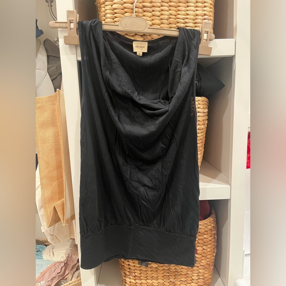 Ella moss Draped Sleeveless‎ Top